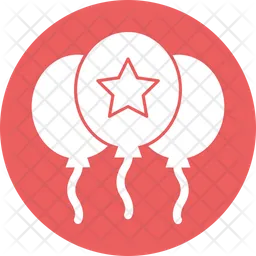 Star Balloons  Icon