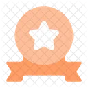 Star Banner Emblem Icon