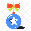 Hanging Bauble Star Bauble Bauble Light Icon