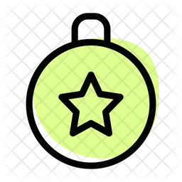 Star Bauble Ball  Icon