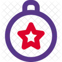 Star Bauble Ball Icon