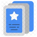 Star Cards Playcards Membership Cards アイコン