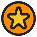 Star circle  Icon