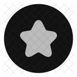 Star Circle  Icon