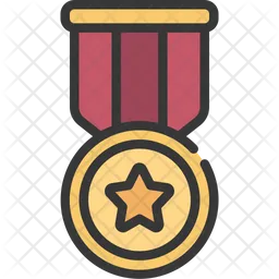 Star Circle Medal  Icon