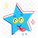 Star Emoji Star Emotion Emoji Face Icon