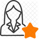 Star Employee Achievement Excellence Icon
