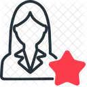 Star Employee Achievement Excellence Icon
