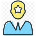 Star Employer Business Plan Businessman Icon