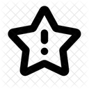 Star Exclamation Security Message Icon