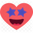 Star Eye Emoticon Star Icon