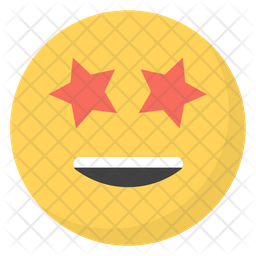 Star Eyes Emoji Icon