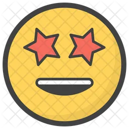 Star Eyes Emoji Emoji Icon