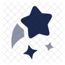 Star Fall Planet Falling Icon