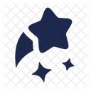Star Fall Planet Falling Icon