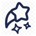 Star Fall Planet Falling Icon