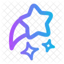 Star Fall Planet Falling Icon