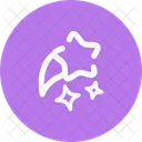 Star Fall Planet Falling Icon