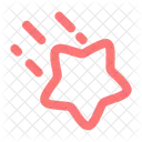 Star Fall Minimalistic Star Favourite Icon