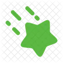 Star Fall Minimalistic  Icon