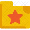 Star File Folder  Symbol