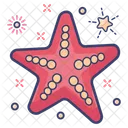 Starfish Mammal Fish Sea Animal Icon