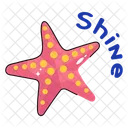 Fish Star Animal Icon