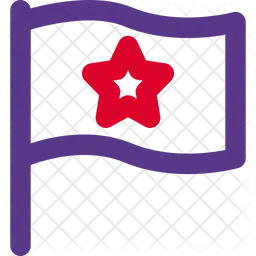 Star Flag  Icon