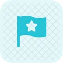 Star Flag Flag Flag Sign Icon