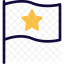 Star Flag Flag Flag Sign Icon