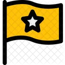 Star Flag Flag Flag Sign Icon