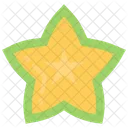 Star Fruit Food Eating Icon