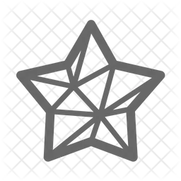 Star Geometric  Icon