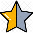 Star Half  Icon