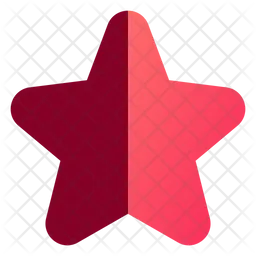 Star Half  Icon