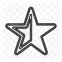 Star Half Left Icon