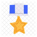 Star honor badge  Icon