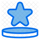 Star Podium Rating Icon