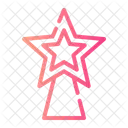 Star Xmas Decorative Icon