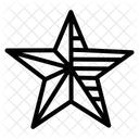Star Flag Stripes Icon