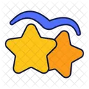 Star Fire Happy Icon