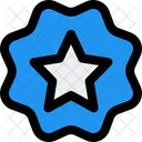 Star Label Star Badge Star Banner Icon