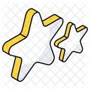 Shining Stars Star Light Decorative Star Icon