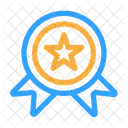 Star Medal Best Emblem Icon