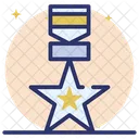 Star  Medal  Icon