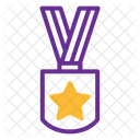 Star Medal Victory Medal Icon
