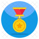Military Badge Star Medal Military Medal Icon