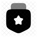 Medal Star Square Icon
