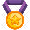 Star Medal Medal Star Pendant Icon