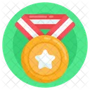 Honor Star Medal Award Icon